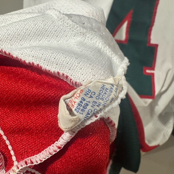 Rare Canadian Army Goalie Cut Hockey Jersey - Picture 6 of 13